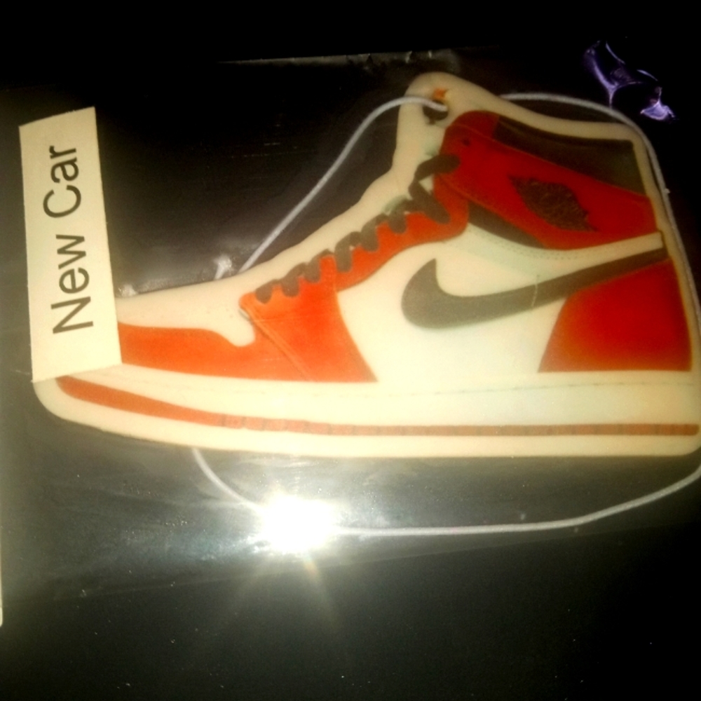 Set of 4 Nike air Jordan car air freshener's